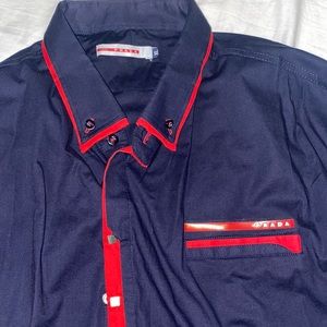 Brand new Prada button up
